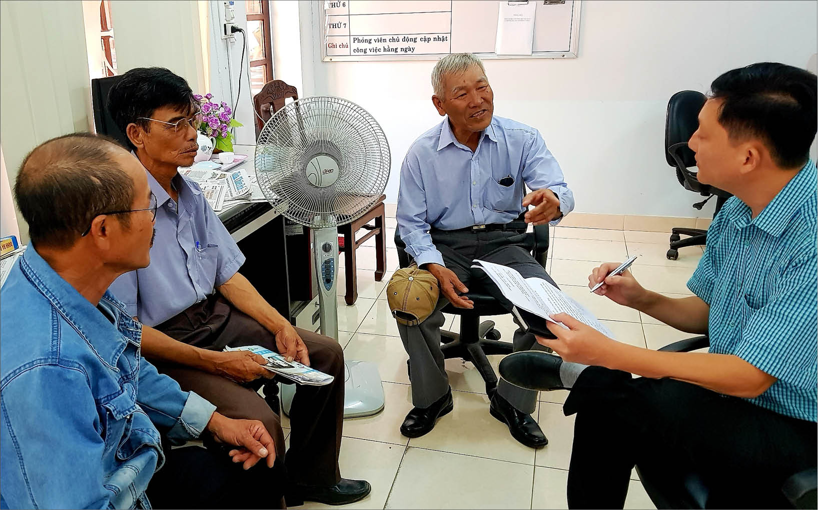 Hồ sơ đã chuyển đến Quân khu IV