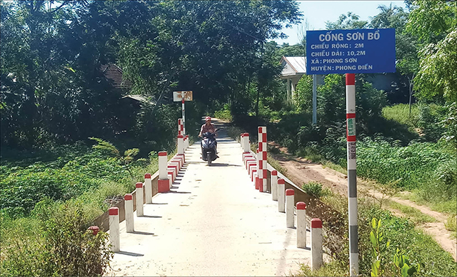 Nhiều phương án mở rộng cống Sơn Bồ