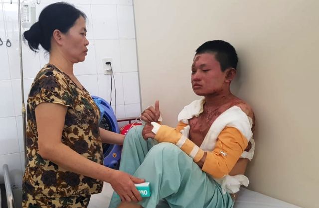 Gặp nạn trước ngày thi, cậu học trò đành gác lại ước mơ