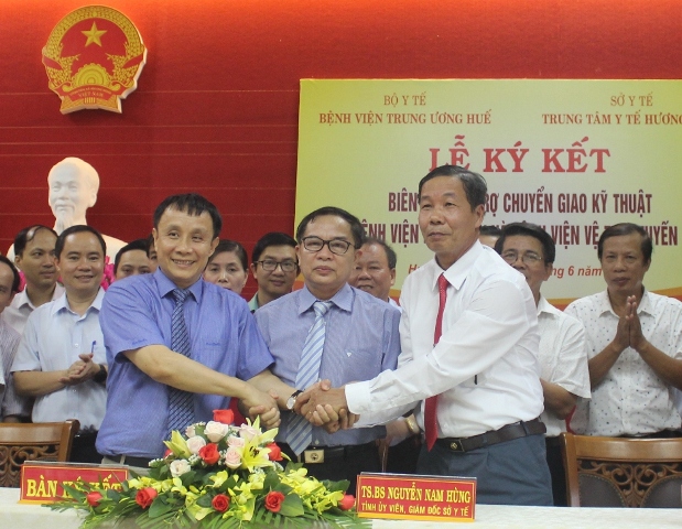 Bệnh viện Trung ương Huế chuyển giao nhiều kỹ thuật điều trị hiện đại cho bệnh viện vệ tinh