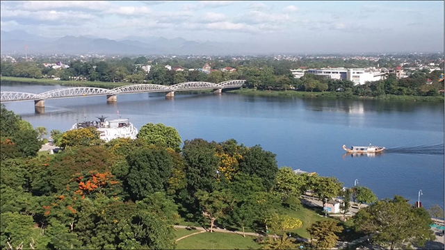 Green lung in the heart of Hue City