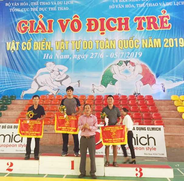 Hue team wins many high prizes at the National Junior Freestyle and Classical Wrestling Championship 2019