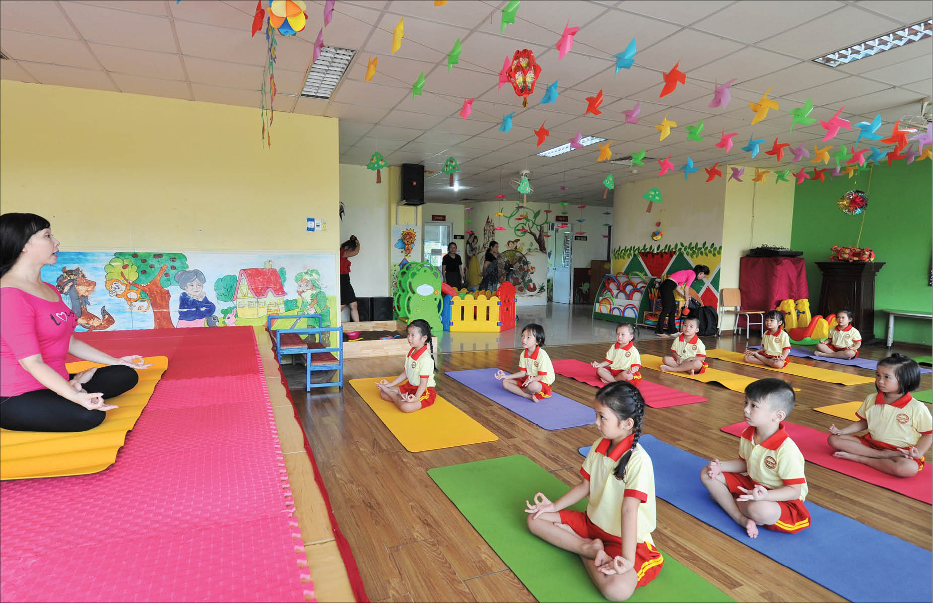 Yoga cho trẻ mầm non