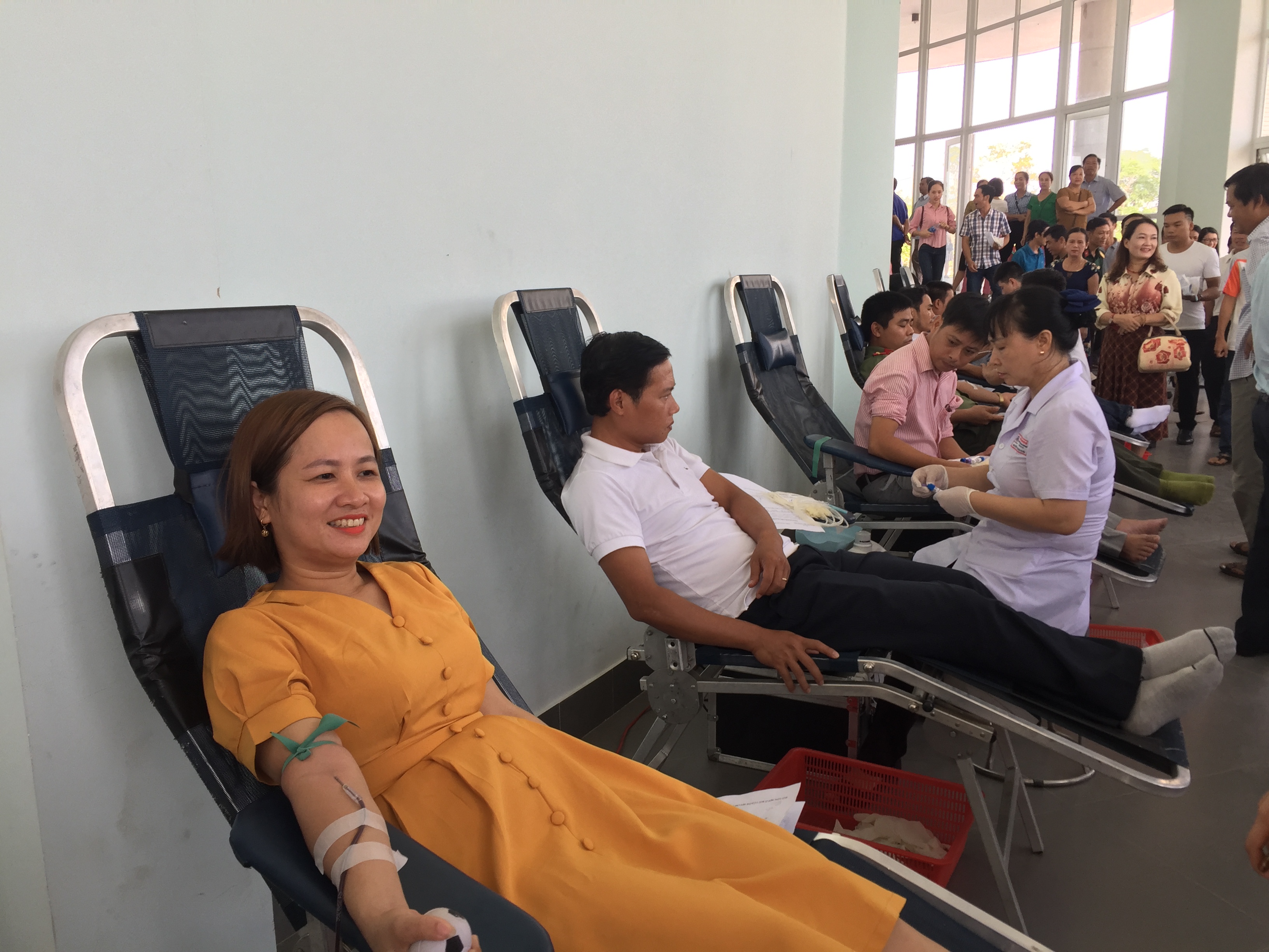 Quảng Điền 450 tình nguyện viên hiến máu nhân đạo