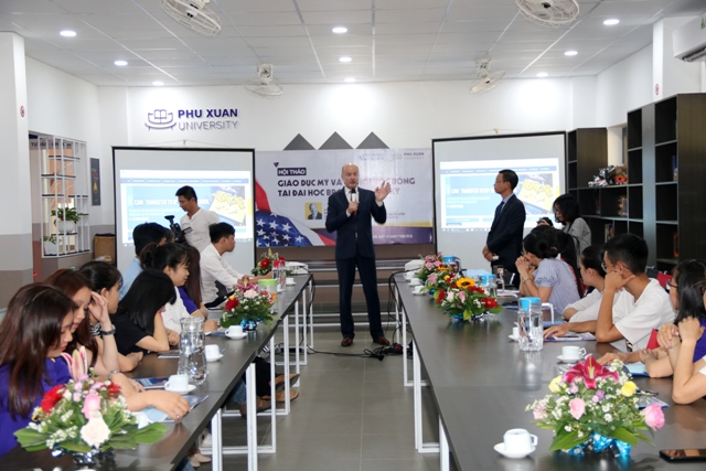 “Sinh viên có cơ hội học chương trình đào tạo chất lượng của Mỹ