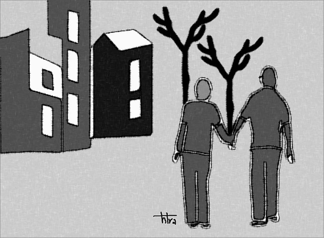 Chuyện vợ chồng ông bà cụ ấy