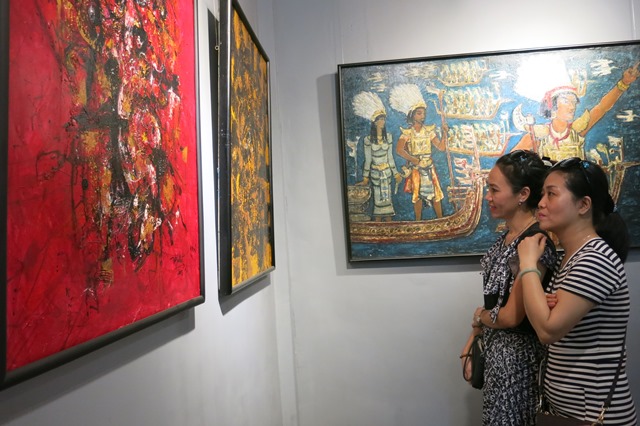 Opening the art gallery of Vinh Phoi the Artist