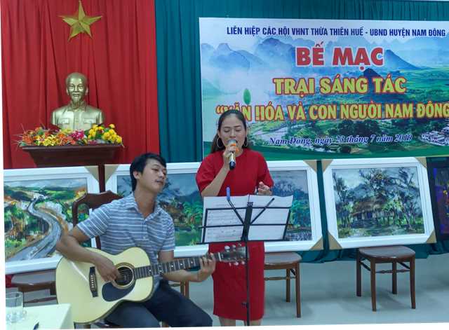 Sáng tác 47 tác phẩm mới về Nam Đông