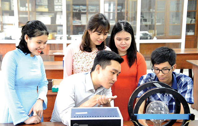 The young Associate Professor and his internationally-recognized research works