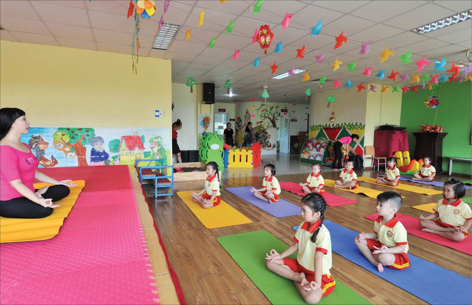 Yoga for kindergarteners