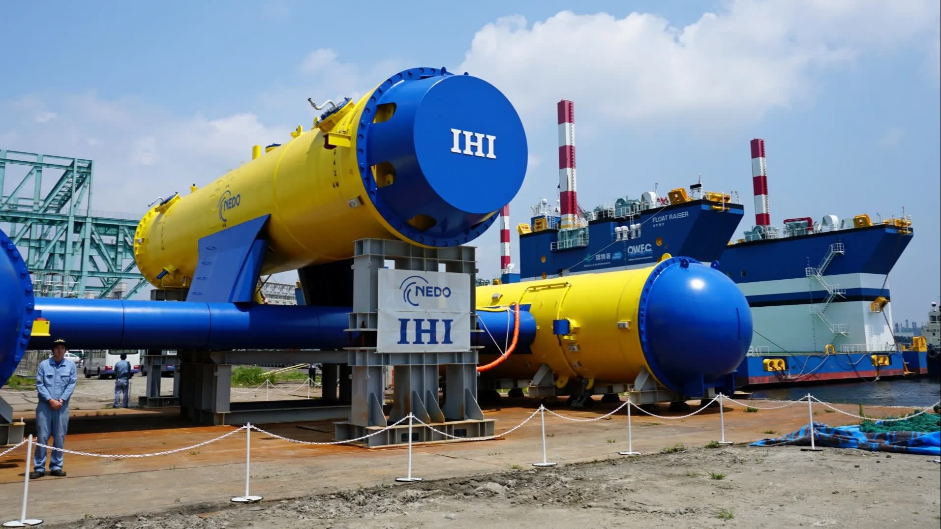 Nhật Bản bắt đầu chạy thử nghiệm sản xuất điện từ dòng hải lưu