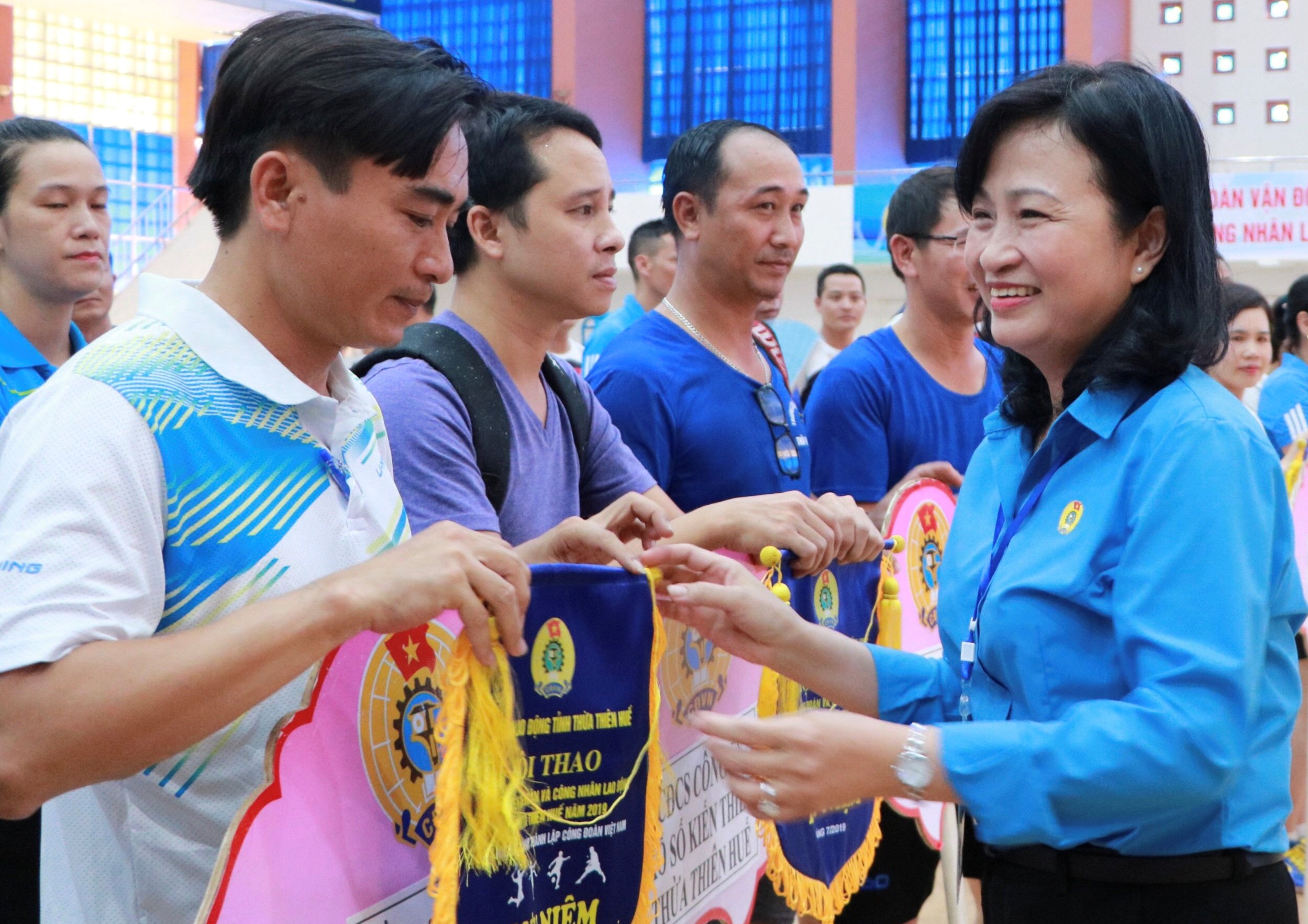 Hơn 400 vận động viên tham gia Hội thao đoàn viên và người lao động