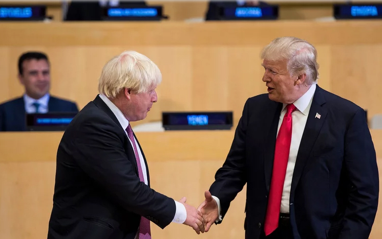 Anh - Mỹ nhất trí sẽ thảo luận sớm nhất về Thỏa thuận thương mại tự do