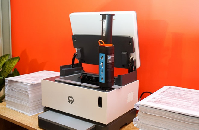 HP ra mắt máy in laser nạp mực siêu nhanh