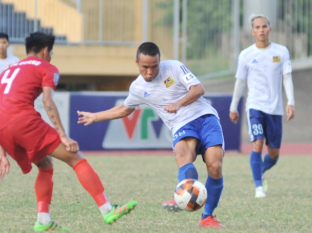 Huế trắng tay sau màn rượt đuổi tỷ số trên sân Quy Nhơn