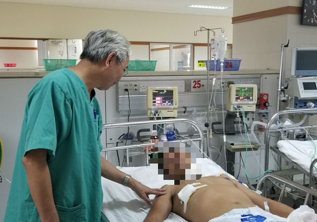 Saving patient having traumatic brain injury with autologous stem cell
