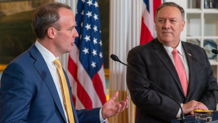 Ngoại trưởng Anh lần đầu thăm Mỹ trên cương vị mới