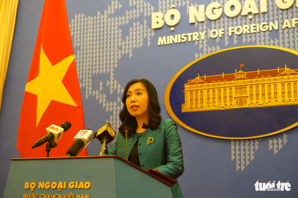 Việt Nam trao công hàm phản đối Trung Quốc huấn luyện quân sự trái phép ở Hoàng Sa