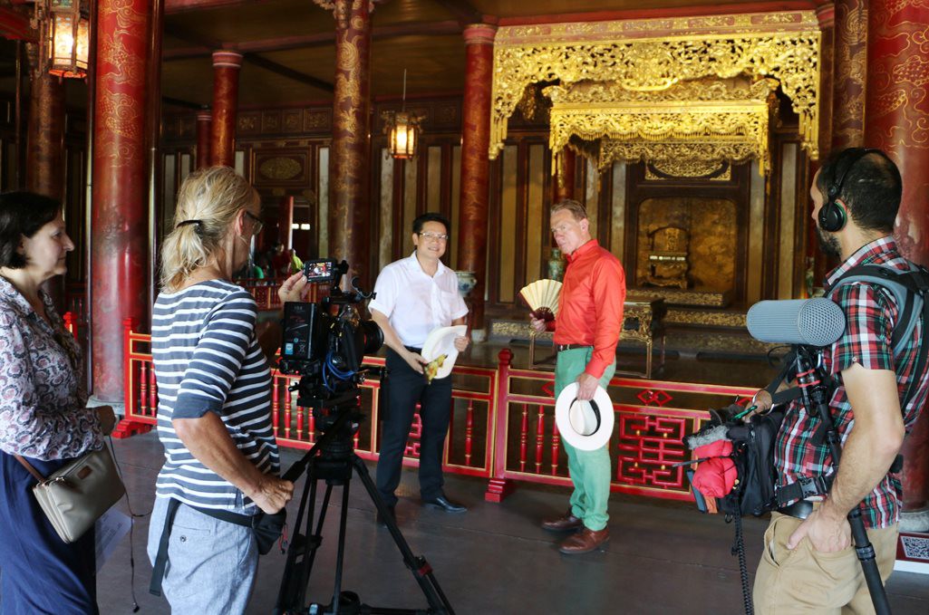 International television makes film promoting the culture and tourism of Thua Thien Hue province