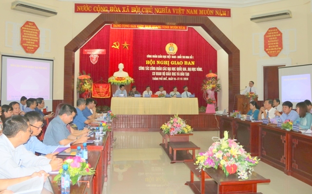 Trao đổi về vai trò công đoàn để phát triển đại học