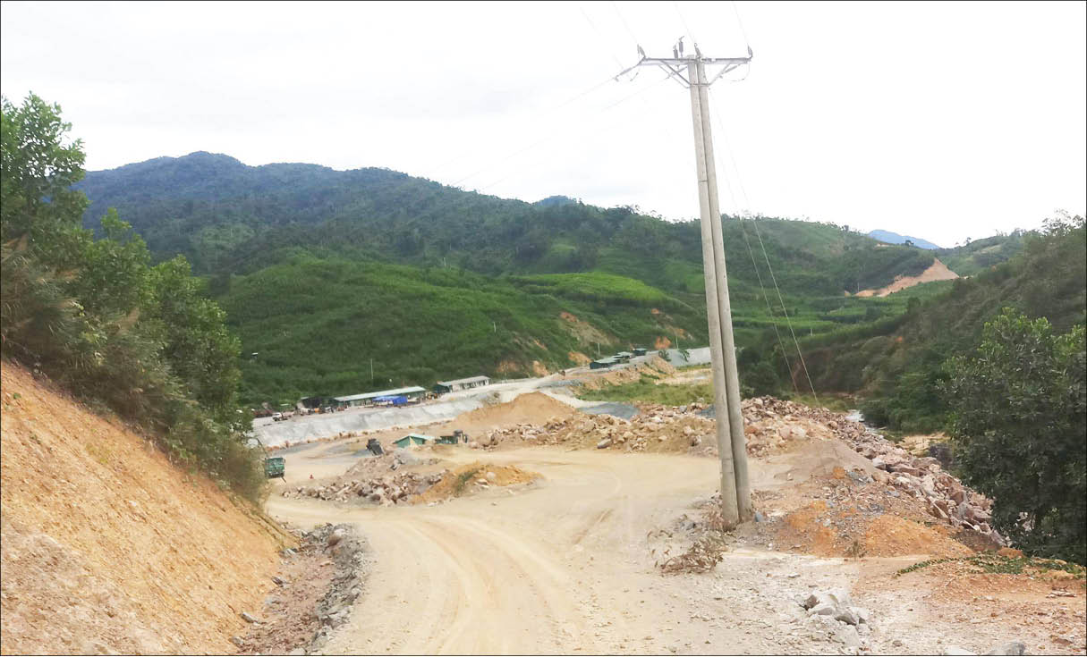 Thi công thủy điện sông Bồ Khai thác cát, sỏi khi chưa được phép