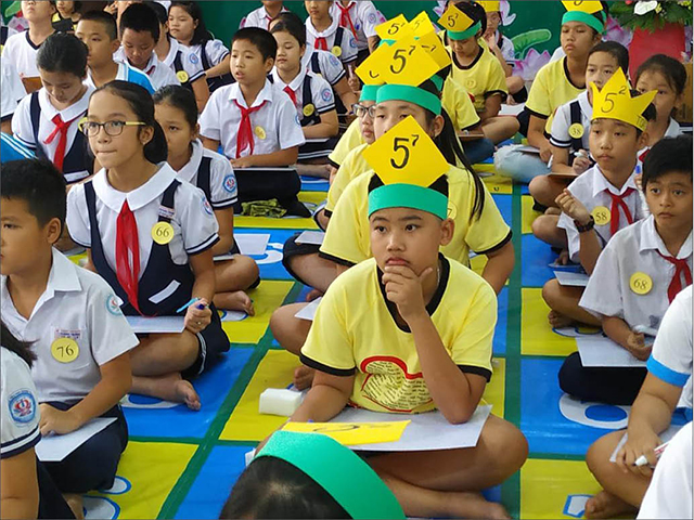 Khang trang trường lớp