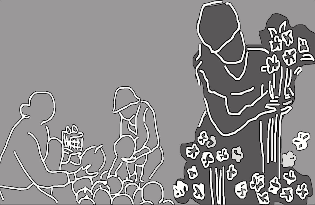 Chiều qua chợ Nọ