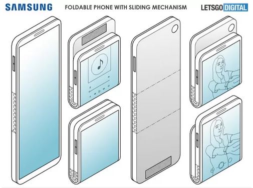 Galaxy Fold 2 lộ diện với thiết kế gập ngược