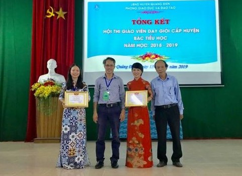 Quảng Điền Thêm 5 trường đạt chuẩn quốc gia