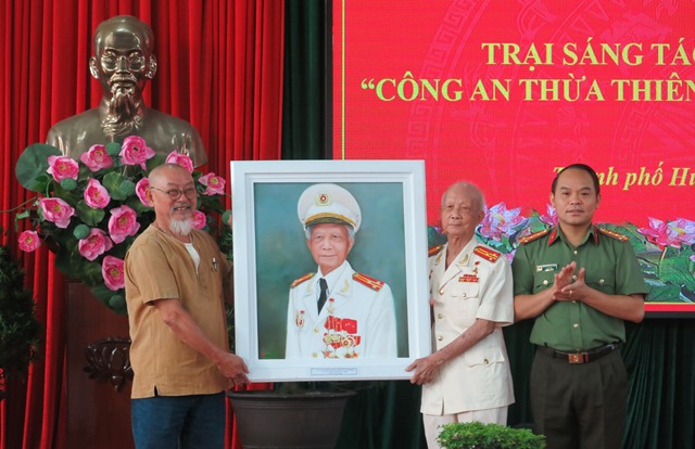 Sáng tác 78 tác phẩm về người chiến sĩ công an