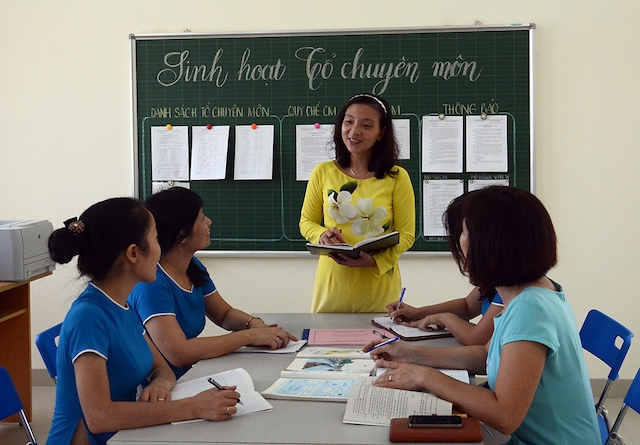 Một nửa số hiệu trưởng đạt mức tốt theo chuẩn đánh giá