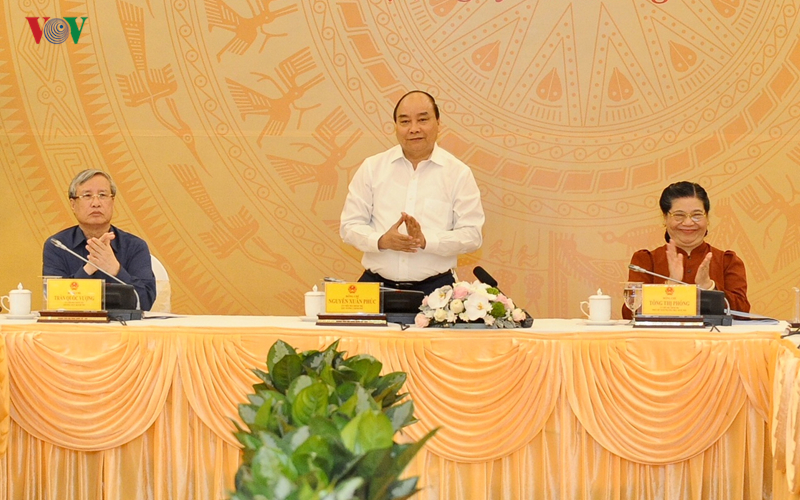 Tiểu Ban Kinh tế - Xã hội xin ý kiến nguyên lãnh đạo Đảng, Nhà nước