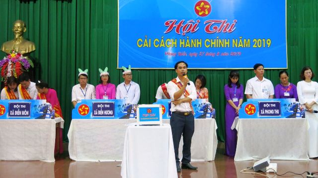 Xã Phong Hòa giành giải Nhất hội thi Cải cách hành chính huyện Phong Điền 2019