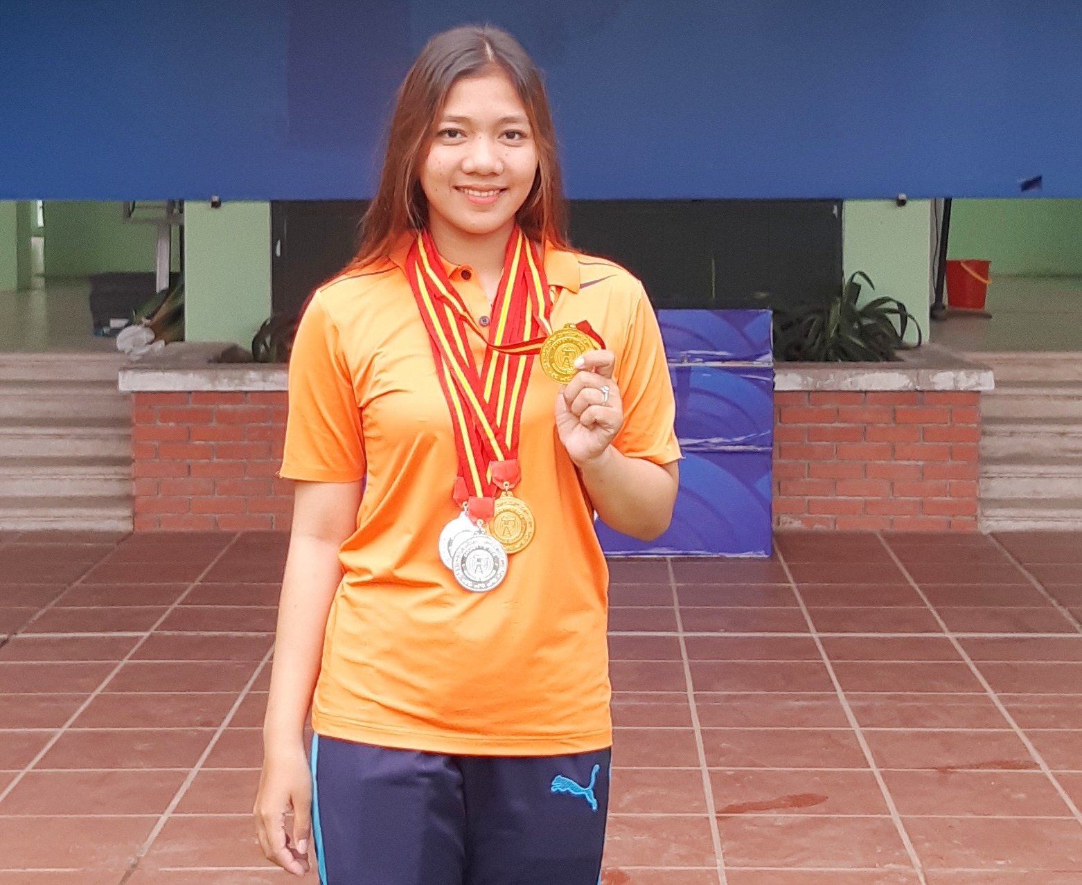 The female archer from Hue Ancient Capital broke the national record of 2007