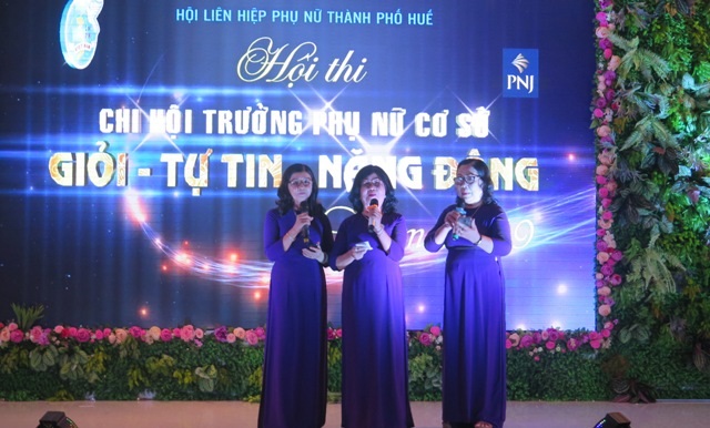 Chi hội trưởng Phụ nữ TP Huế tranh tài