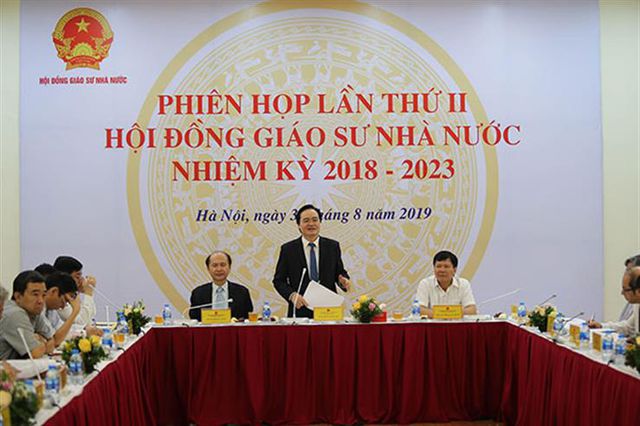 Sẽ rà soát kỹ hồ sơ của 556 ứng viên xét Giáo sư, Phó Giáo sư năm 2019