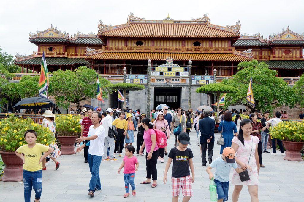 Khách tham quan dịp lễ Quốc khánh tăng nhẹ