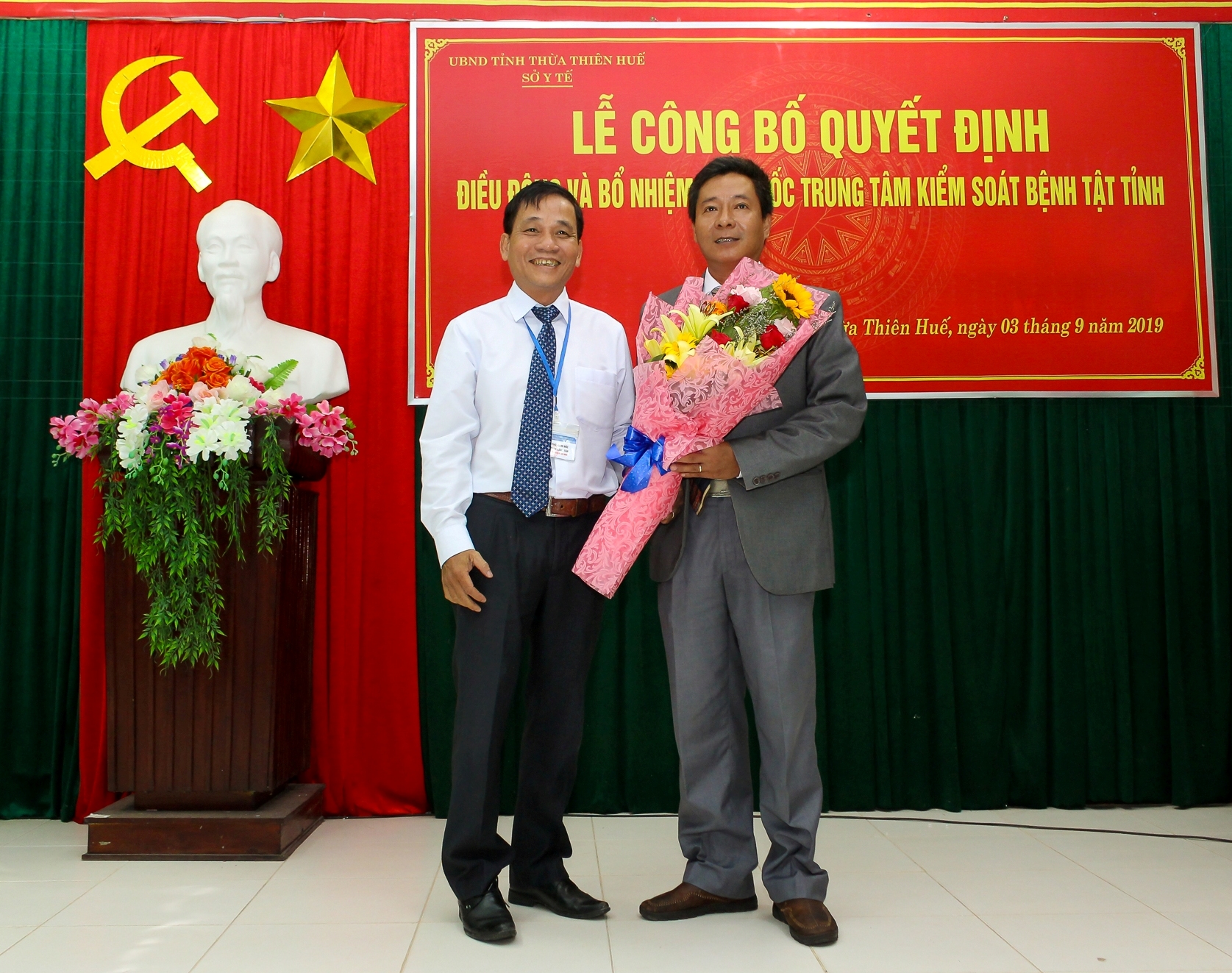 Bác sĩ Hoàng Văn Đức được bổ nhiệm Giám đốc Trung tâm Kiểm soát bệnh tật tỉnh