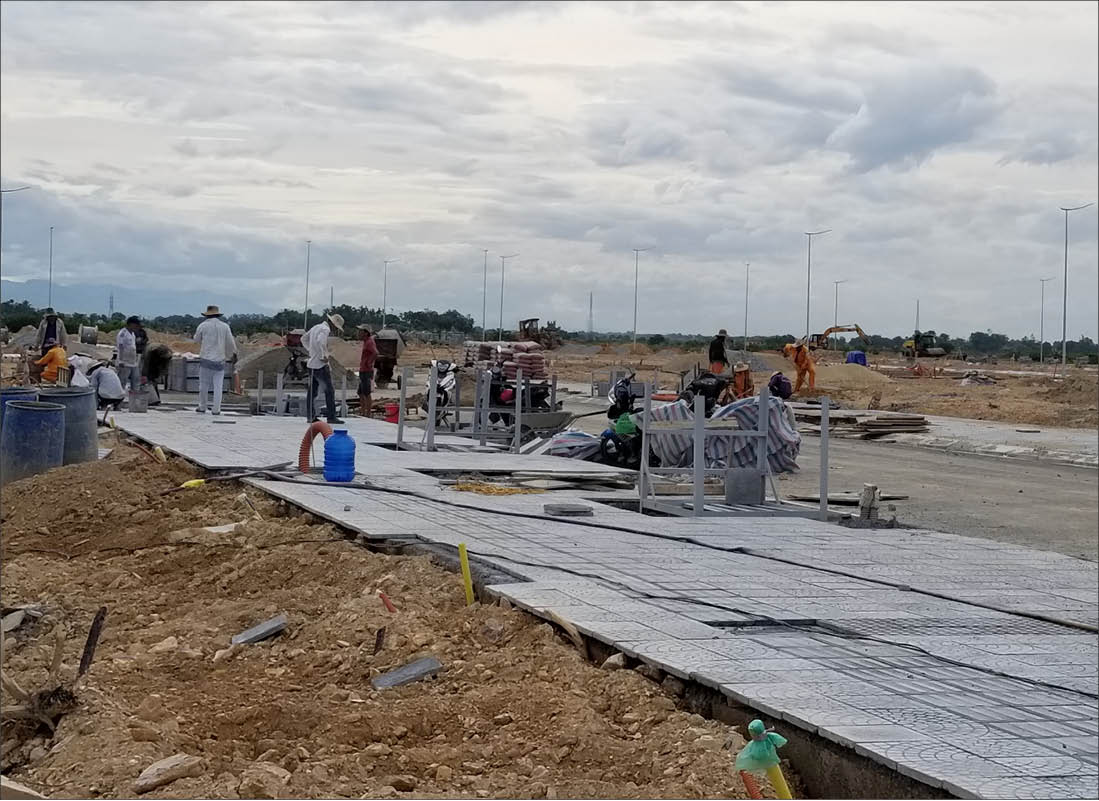 Đẩy nhanh tiến độ hạ tầng khu dân cư phía Bắc Hương Sơ