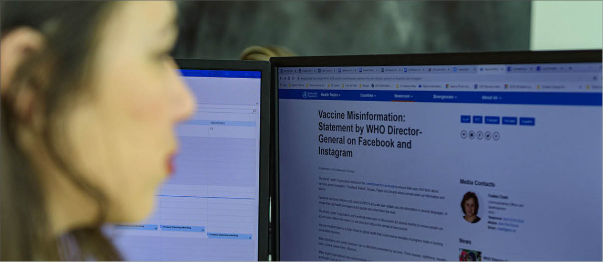 WHO hoan nghênh cam kết ngăn chặn thông tin sai lệch về vaccine của Facebook
