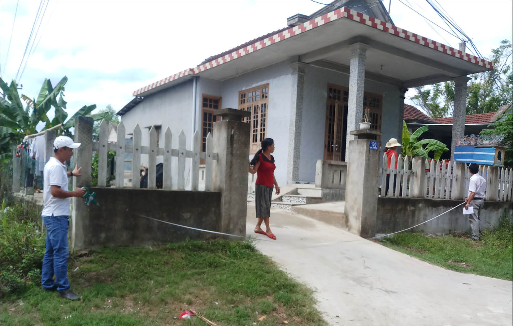 UBND phường Hương Hồ đang tiến hành các thủ tục