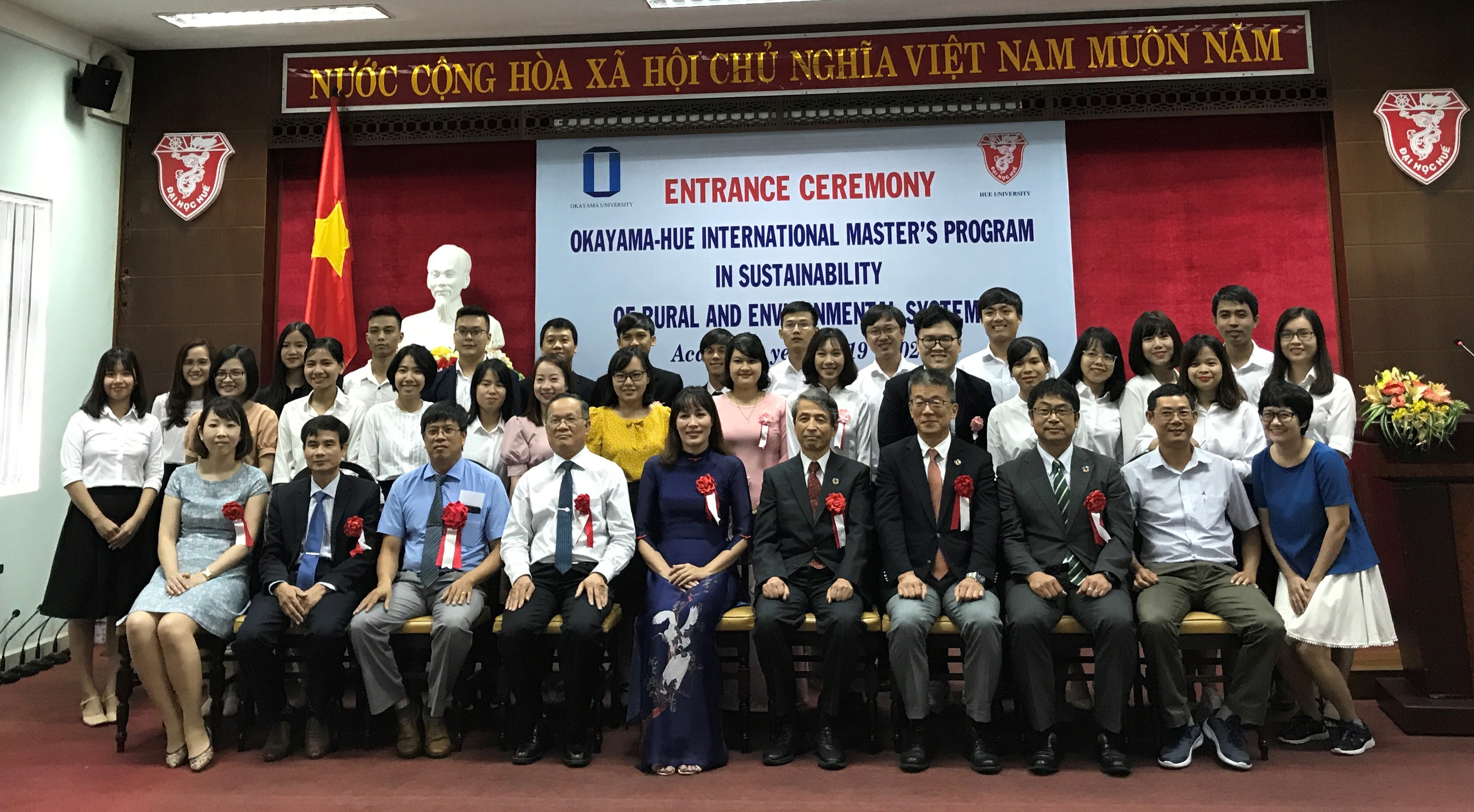Khai giảng chương trình cao học quốc tế Okayama – Huế