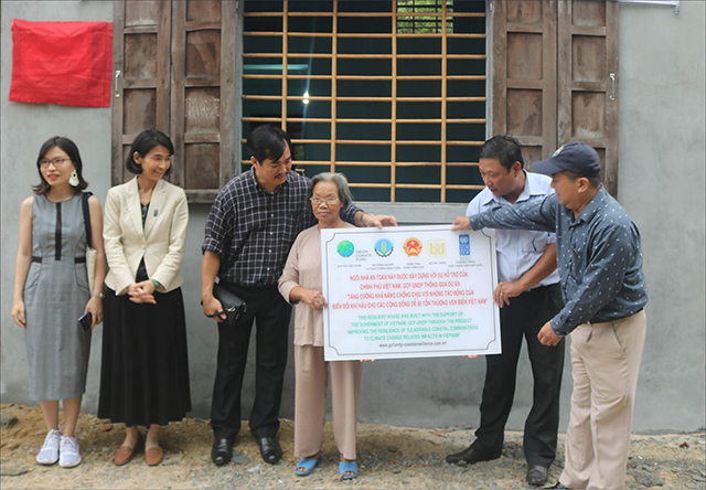 Nhà ở phòng tránh lụt bão Cơ bản hoàn thành