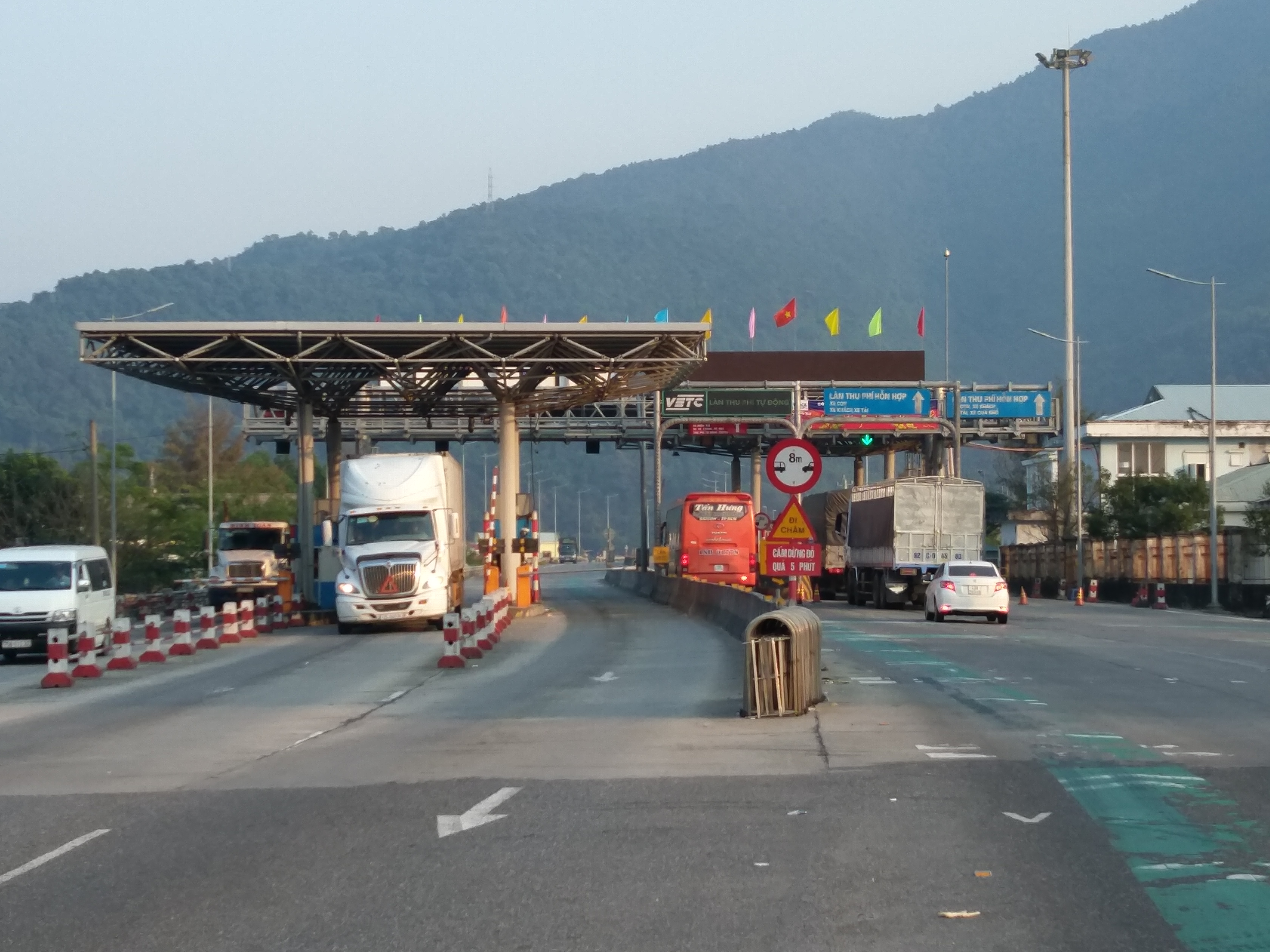 Điều chỉnh giá vé qua trạm thu phí Bắc Hải Vân