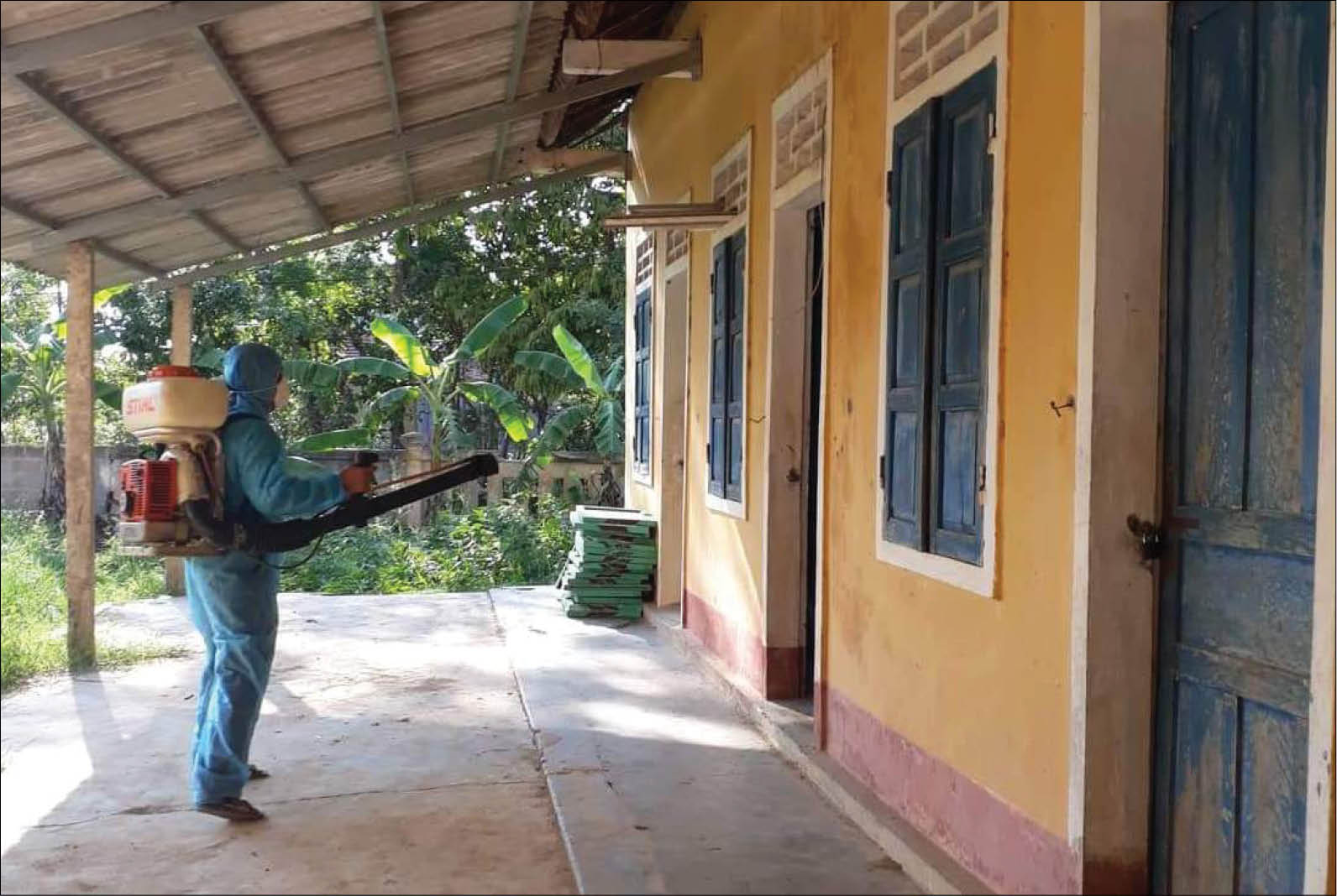 Phòng ngừa sốt xuất huyết cho học sinh