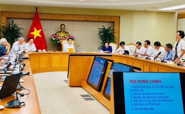 Thi THPT quốc gia sau 2020 Sẽ cấp giấy chứng nhận hoàn thành chương trình THPT