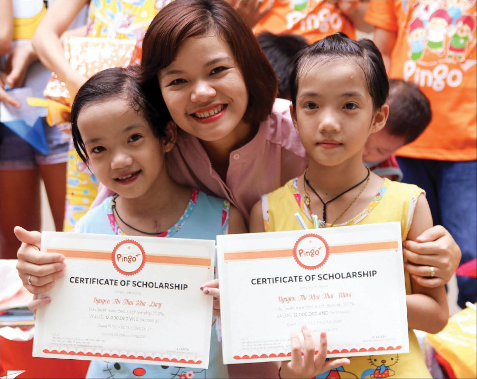 I want to bring opportunity for many children to access English effectively