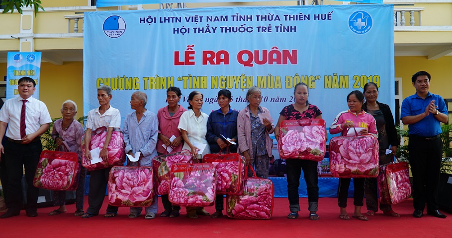 Tuổi trẻ ra quân Tình nguyện mùa Đông năm 2019