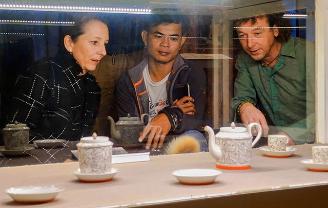 Changing the way to display artifacts at Hue Royal Antiquities Museum