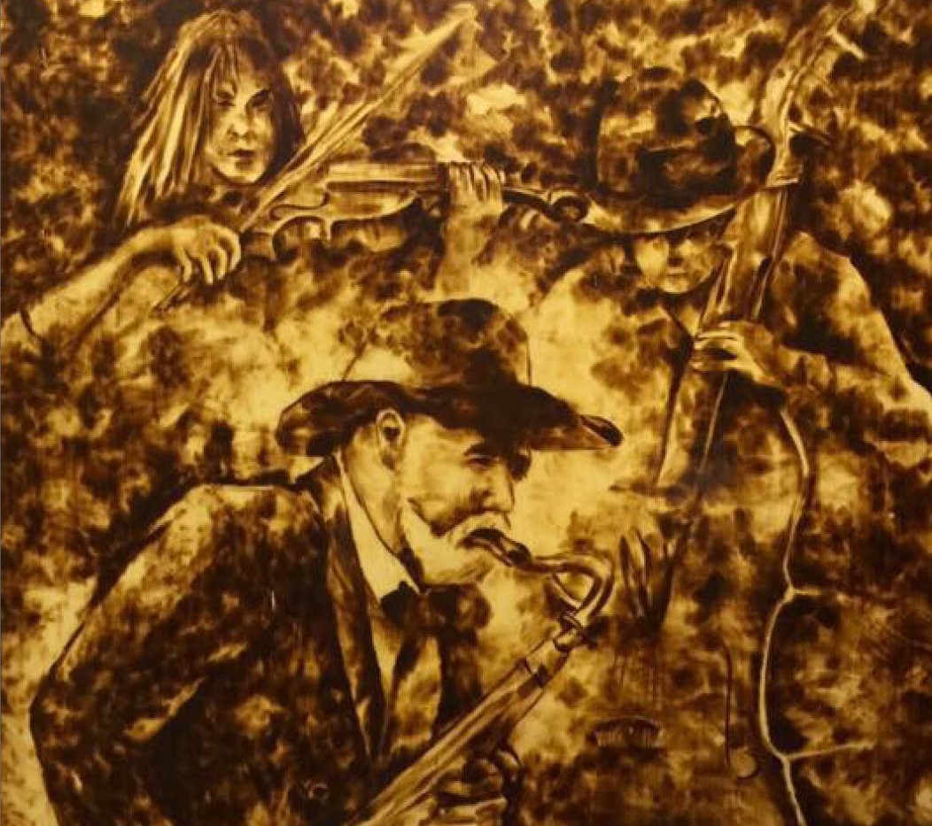 Pyrography - a Hue’s mark in the misty land